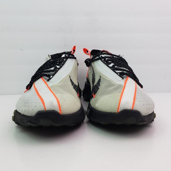 Nike React ISPA Mens Size 13 Ghost Aqua Grey Black Orange Running Sneaker Shoes - Picture 6 of 14